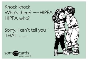 HIPPA humor
