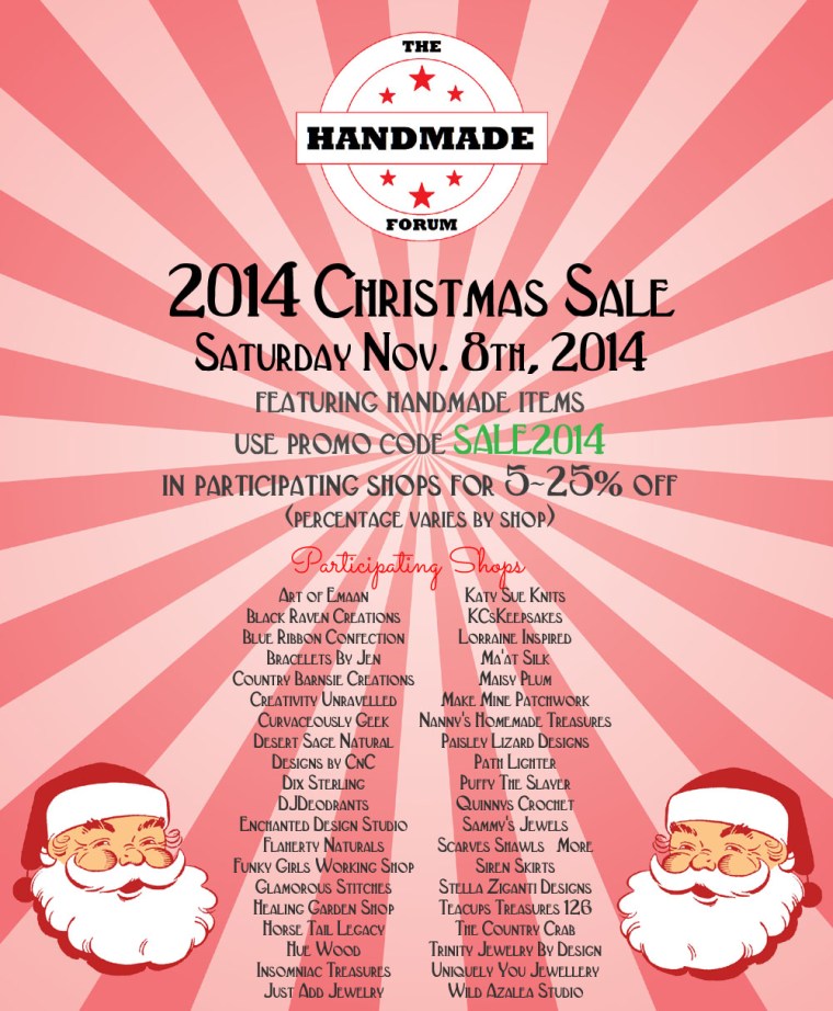 handmade forum flyer 2014