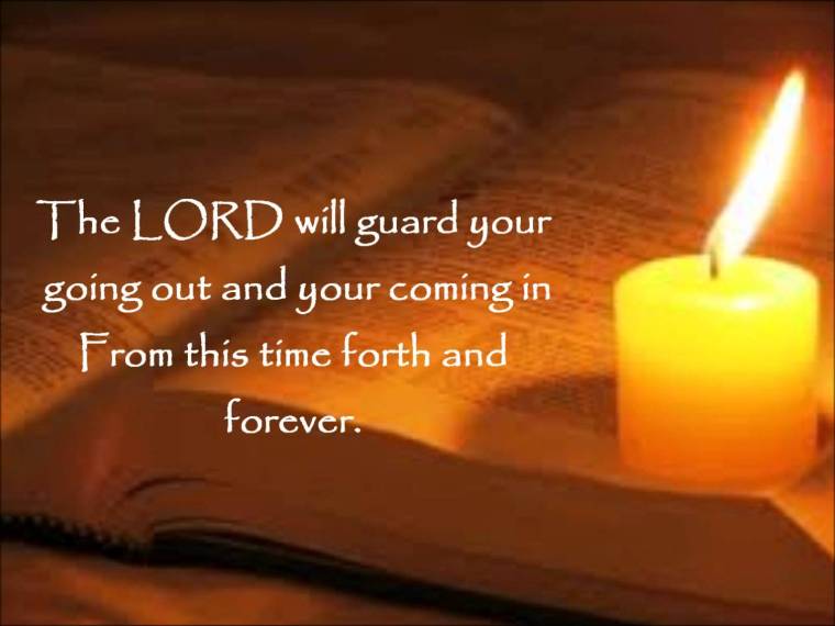 Psalm 121, peace, coming and going, gratitude, rest, forever