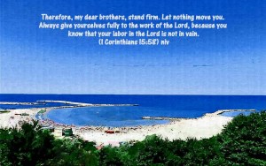 1 Corinthians, believer, Christian, not be wasted, don't give up, hope, not in vain,