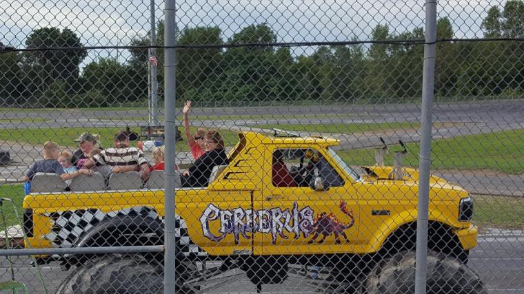 monster truck, women, riding, Maximum Destruction, celebrate, ride a truck