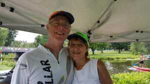 husband and wife, paddling, gratitude, Christian, marriage, summer day, wife, husband